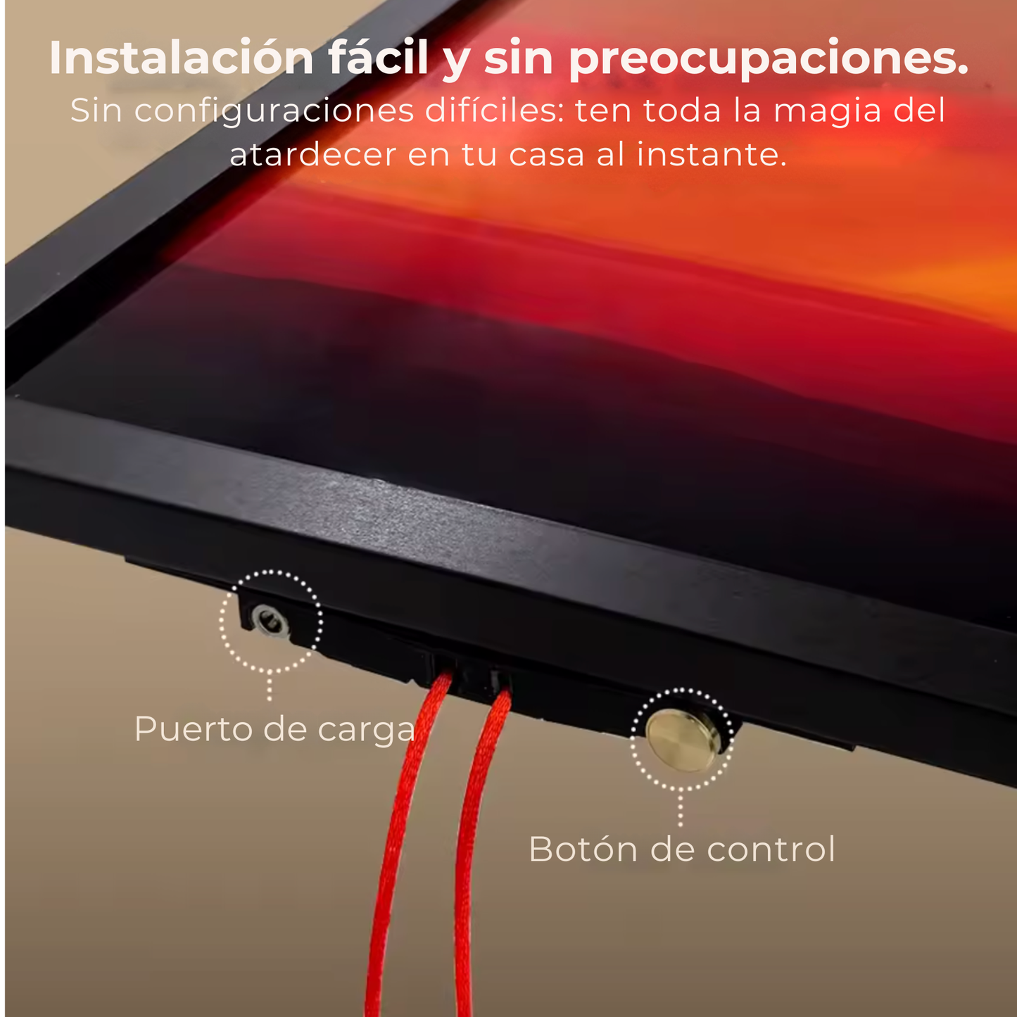 Cuadro Puesta De Sol